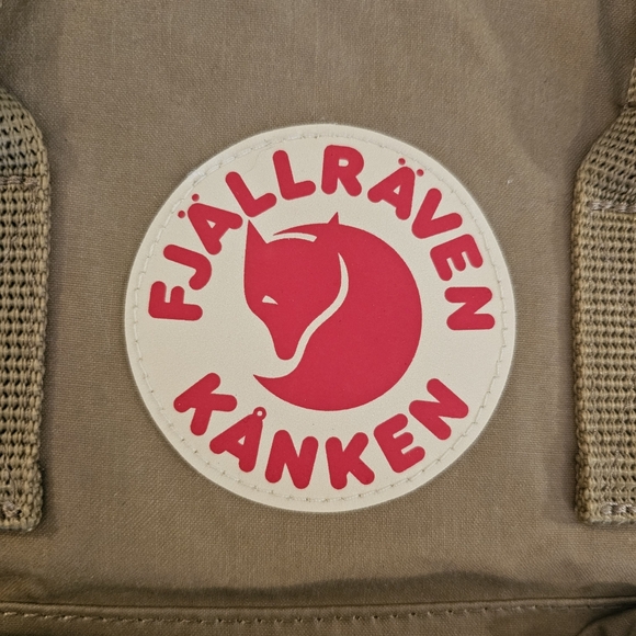 Fjallraven Kanken Khaki Mini Backpack - Picture 2 of 4